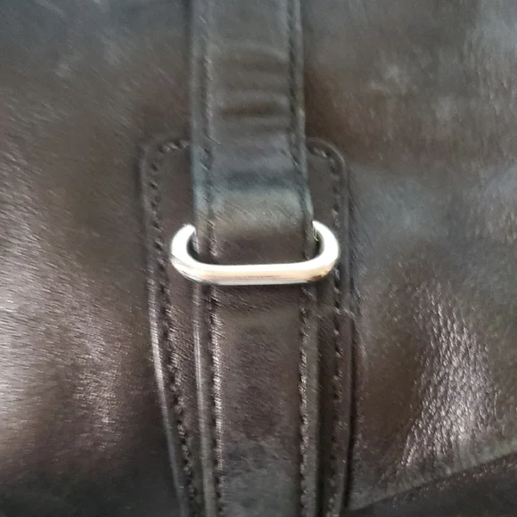 Coach Black Leather Handbag - Picture 4 of 7